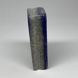 2.92 lbs, 5.2"x3.7"x1.5", Natural Polished Freeform Lapis Lazuli @Afghanistan, B