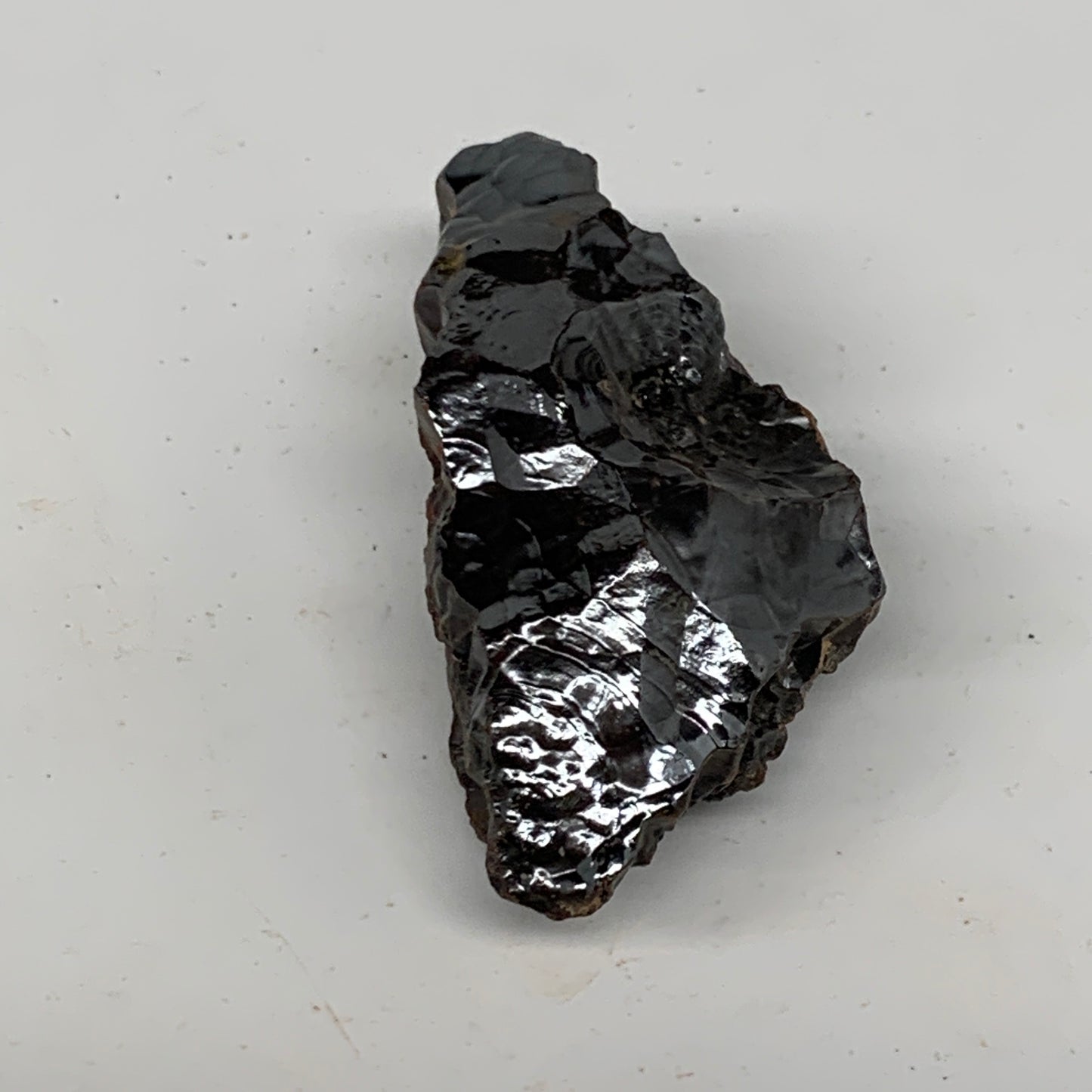 81.3g, 2.3"x1.2"x0.9" Rough Hematite Botryoidal Mineral Crystal @Morocco, B9609