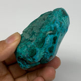 184.5g,2.4"x2.2"x1.5" Natural Azurite Malachite Freeform Polished @Congo, B18513