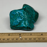 255.3g,3.6"x2.7"x1.6" Natural Azurite Malachite Freeform Polished @Congo, B18514
