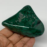 227g,3.4"x2.5"x1.1" Natural Azurite Malachite Freeform Polished @Congo, B18517
