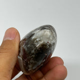 136.9g,2.5"x2.1"x1.3" Tourmaline Rubellite Palm-Stone Reiki @Madagascar,B20890