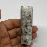 156.5g, 2.7"x1.8"x0.9", Rainbow Moonstone Freeform Crystal Polished @India, B216