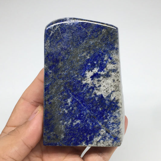 3.5"x2.3"x0.9", 219.6g,Natural Polished Freeform Lapis Lazuli @Afghanistan,PL209