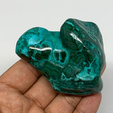 184.1g,2.6"x2.2"x1.5" Natural Azurite Malachite Freeform Polished @Congo, B18526
