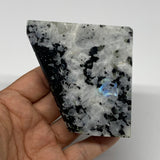 238.6g, 3"x2.8"x0.9", Rainbow Moonstone Freeform Crystal Polished @India, B21667