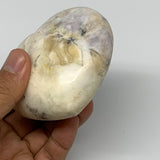 274.9g, 2.8"x3.2"x1.6" Dendrite Opal Heart Polished Healing Crystal Moss, B17766