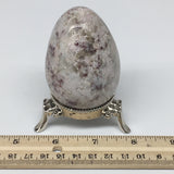 232.3g, 2.8"x2" Tourmaline Rubellite Egg Crystal Reiki Energy @Madagascar,B122