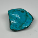 208g,2.3"x2.2"x1.5" Natural Azurite Malachite Freeform Polished @Congo, B18536