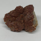 270g, 2.9"x2.5"x2.3" Red Quartz Crystal Mineral Specimens @Morocco, B11297