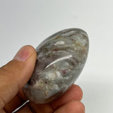 144.7g,2.4"x2"x1.4" Tourmaline Rubellite Palm-Stone Reiki @Madagascar,B20910