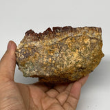 880g, 4.5"x4"x2.8" Red Quartz Crystal Mineral Specimens @Morocco, B11299