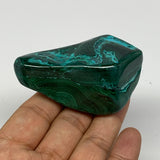 160.6g,2.8"x1.8"x1.3" Natural Azurite Malachite Freeform Polished @Congo, B18548