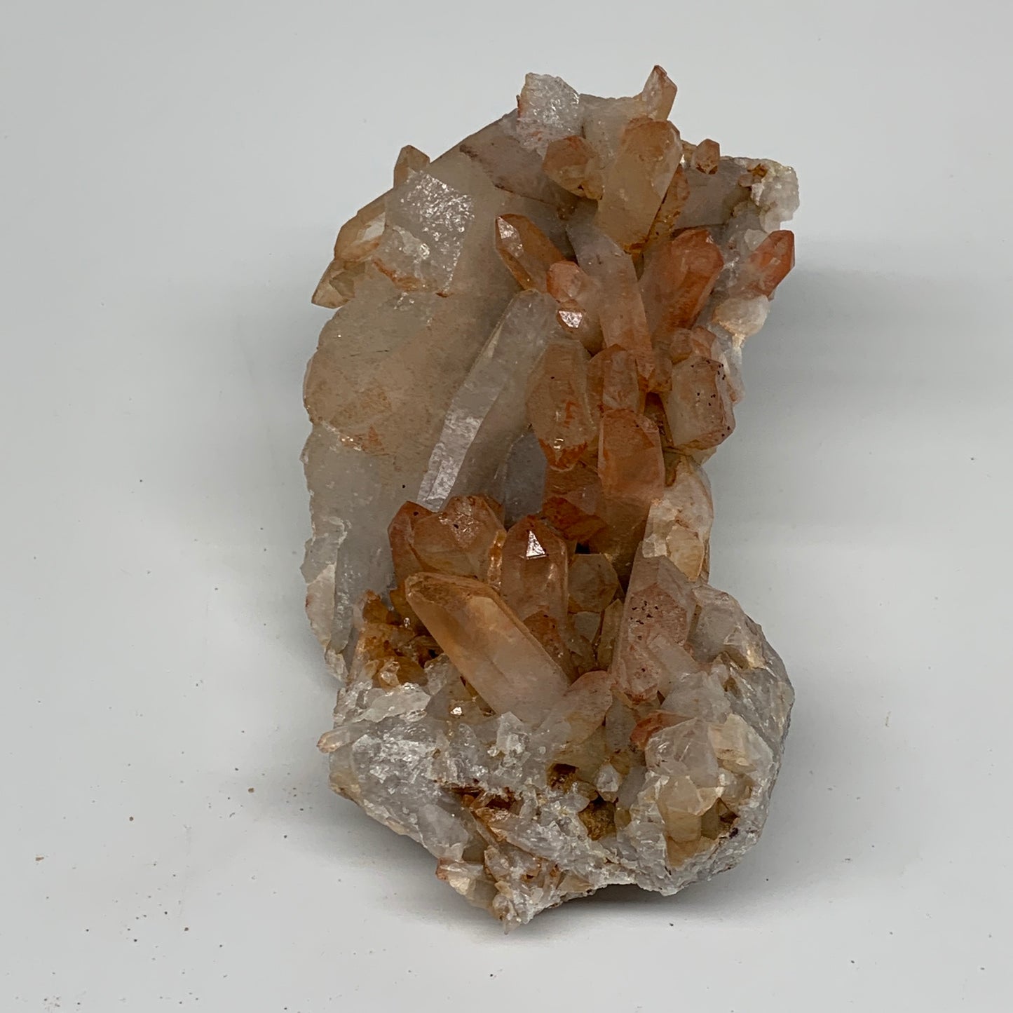 916g, 6"x3.3"x3.3 " Red Quartz Crystal Mineral Specimens @Morocco, B11309