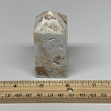 152.2g, 2.8"x1.3", Caribbean Calcite Tower Gemstone @Afghanistan, B26206