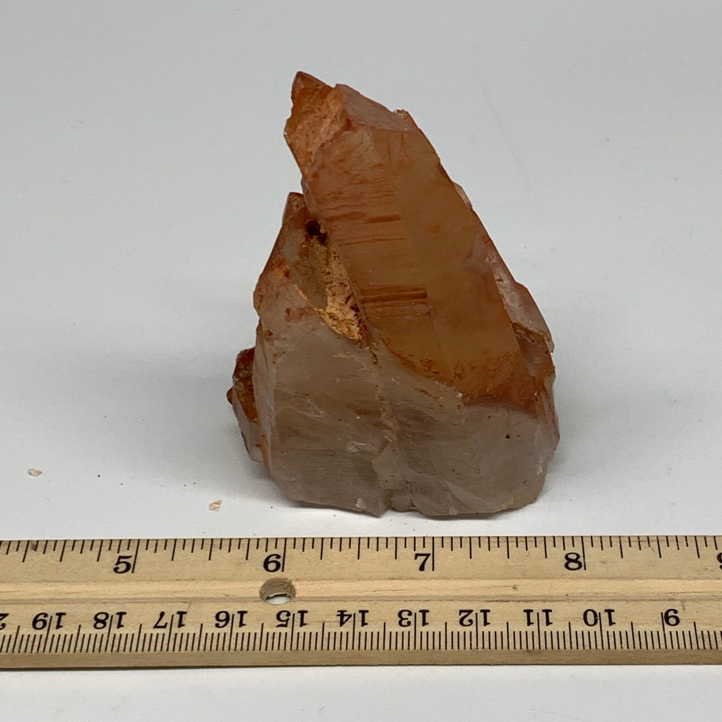 187.2g, 3.6"x2.5"x1.9" Red Quartz Crystal Cluster Mineral Specimens @Morocco,B11