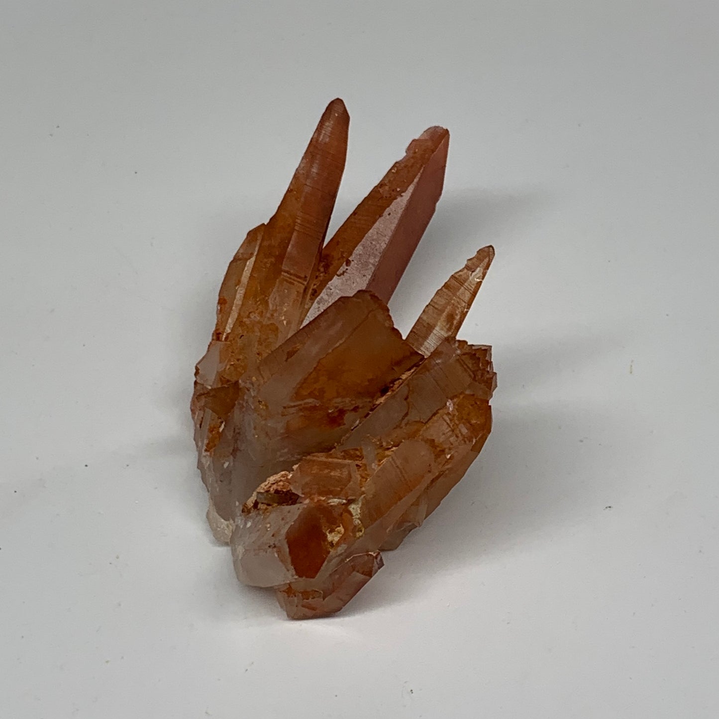 90g, 2.2"x2.4"x1.4" Red Quartz Crystal Cluster Mineral Specimens @Morocco,B11321