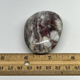 92.8g,2.4"x1.7"x1.1" Tourmaline Rubellite Palm-Stone Reiki @Madagascar,B20942