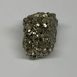 111.4g, 1.9"x1.3"x1.5", Natural Untreated Pyrite Cluster Mineral Specimens,B1937