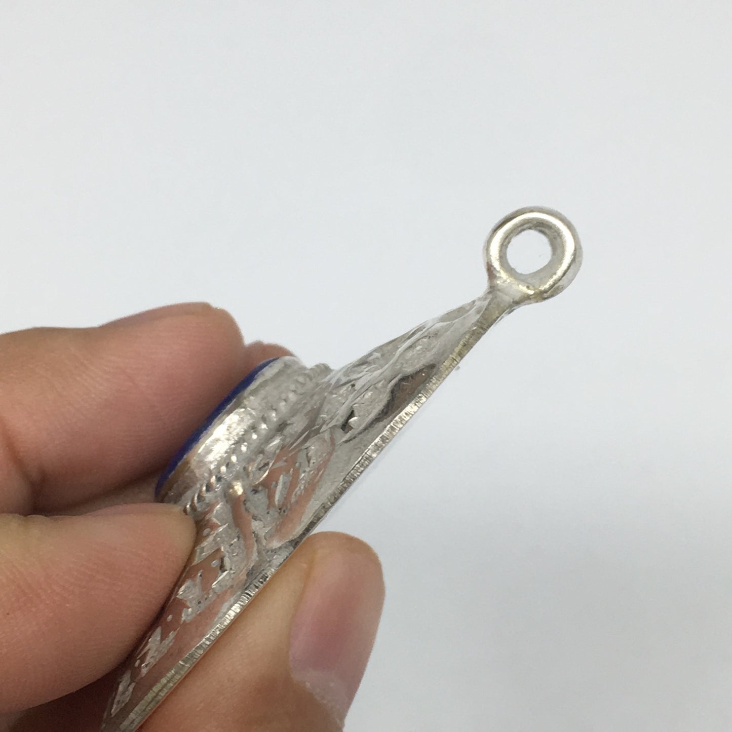 1pc,2.2"x2"x0.5",Turkmen Pendant Lapis Lazuli Square Shape Statement,TN666