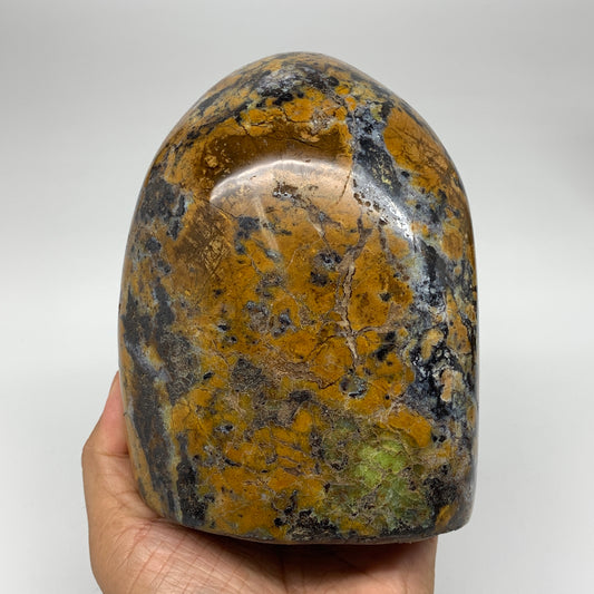 1562g, 5.5"x4.1"x2.7" Ocean Jasper Freeform Gemstone, Ocean Orbicular, B3240