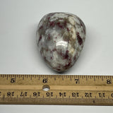 109.7g,2.4"x1.7"x1.3" Tourmaline Rubellite Palm-Stone Reiki @Madagascar,B21952