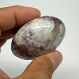 110.5g,2.3"x1.9"x1.2" Tourmaline Rubellite Palm-Stone Reiki @Madagascar,B21953