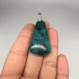 18g, Wire Wrapped Sonora Sunset Chrysocolla Cuprite Cabochon @Mexico,SC502 - watangem.com