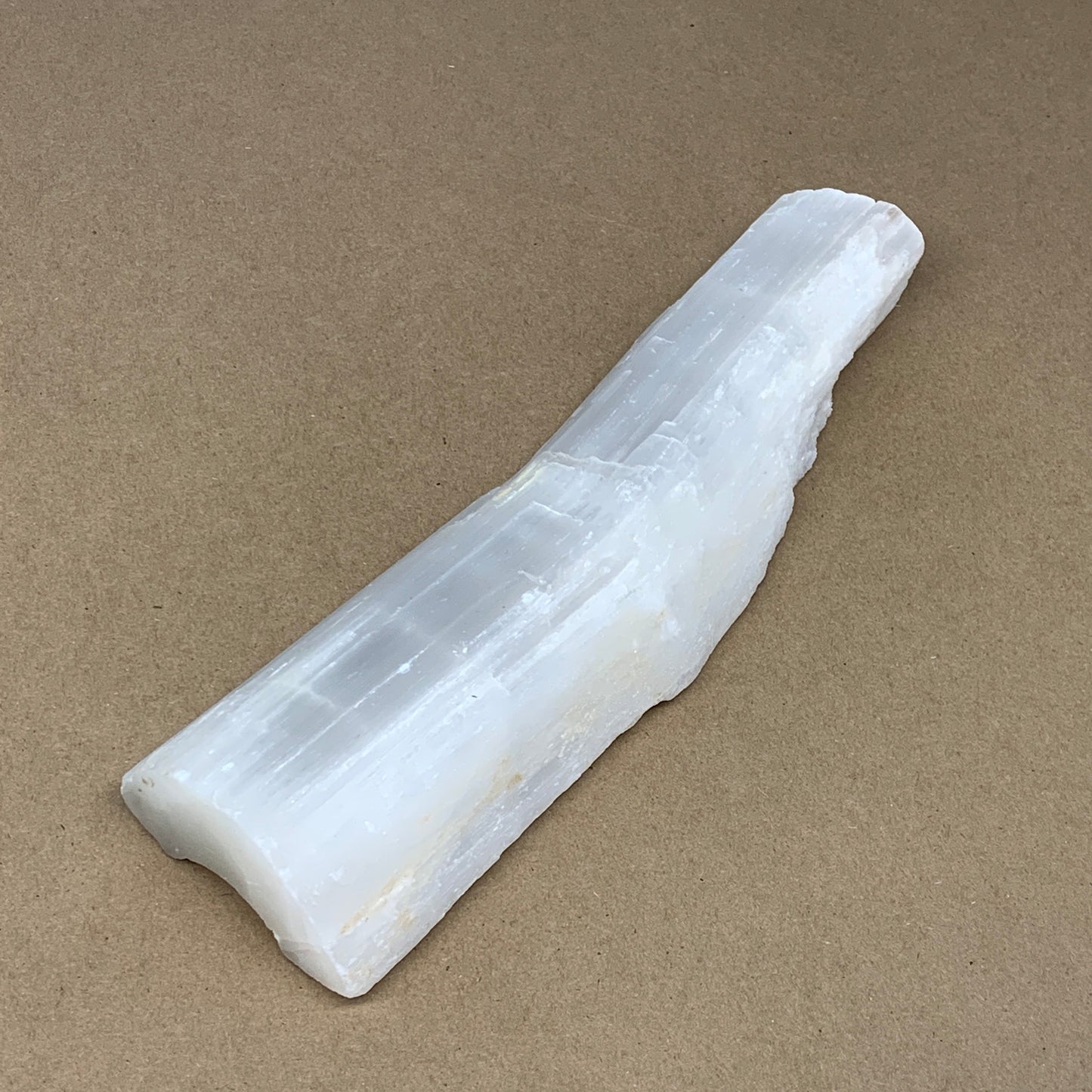 872g, 10.25"x2.9"x1.6", Rough Solid Selenite Crystal Blade Sticks @Morroco,B1215