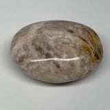79g, 2.3"x1.8"x1", Natural Black Opal Crystal PalmStone Polished Reiki,B2314