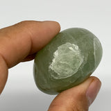83.2g,1.8"x1.5"x1.1", Natural Fluorite Palm-Stone Polished Reiki @Madagascar, B1