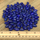1 Bead, 1-3g, 12mm-18mm x 6mm x10mm, Drilled Natural Lapis Lazuli Melon Shaped