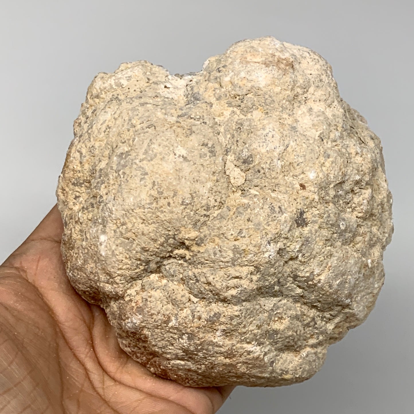 2.48Lbs,4.7"x4.2"x3.8", 1 Pair, Natural Quartz Geodes Sculpture @Morocco,B10535