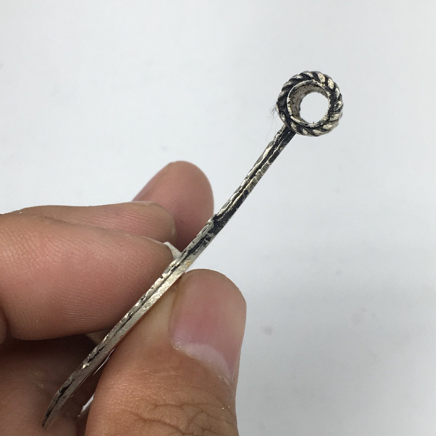 1pc,2.5"x1.6"x0.3"Turkmen Pendant Green Turquoise Inlay Statement bohemian,TN755