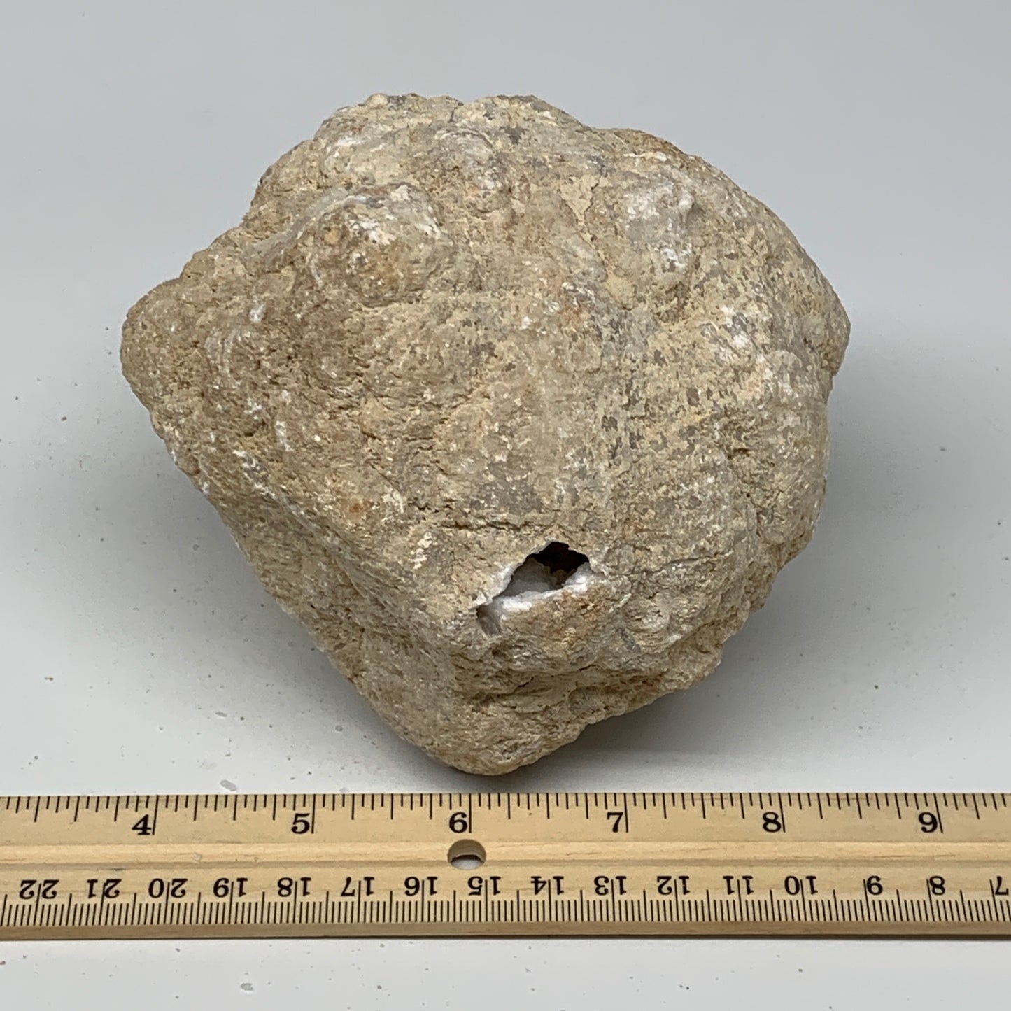 2.48Lbs,4.7"x4.2"x3.8", 1 Pair, Natural Quartz Geodes Sculpture @Morocco,B10535