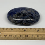 97.7g, 2.7"x1.7"x0.9", Sodalite Palm-Stone Crystal Polished Handmade, B21741