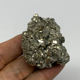 76.2g, 1.8"x1.4"x1.2", Natural Untreated Pyrite Cluster Mineral Specimens,B19404