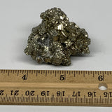 64.6g, 1.7"x1.5"x1.2", Natural Untreated Pyrite Cluster Mineral Specimens,B19405