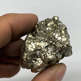 73g, 1.7"x1.4"x1.3", Natural Untreated Pyrite Cluster Mineral Specimens,B19408