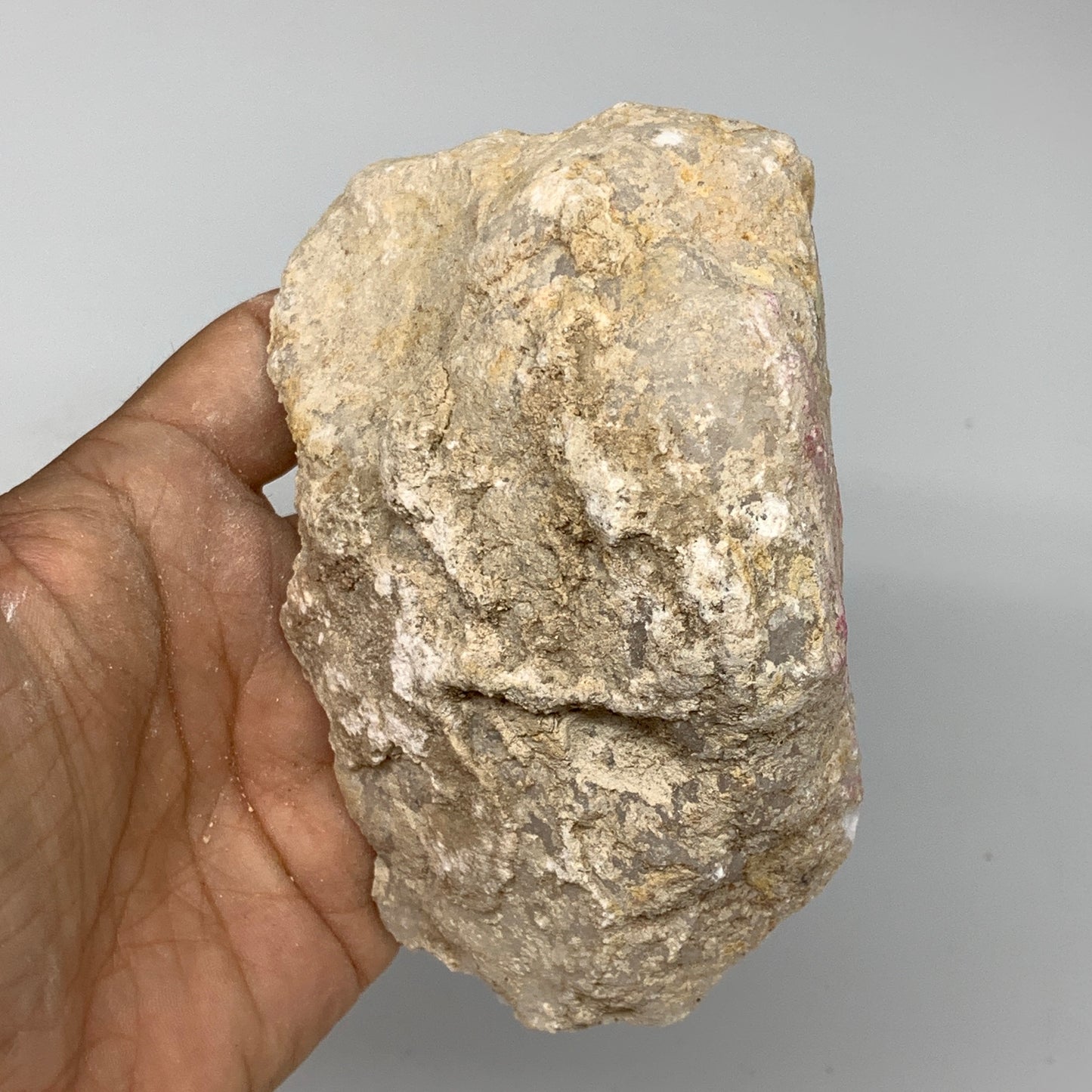 2.48Lbs,5.1"x4.6"x3.4", 1 Pair, Natural Quartz Geodes Sculpture @Morocco,B10547