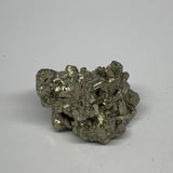 50.1g, 1.5"x1.1"x1.2", Natural Untreated Pyrite Cluster Mineral Specimens,B19413