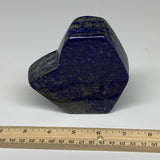 553g, 4.4"x3.9"x1.1", Natural Polished Freeform Lapis Lazuli @Afghanistan,B24777