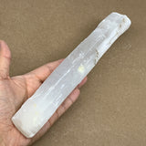 396.8g, 10"x1.4"x1", Rough Solid Selenite Crystal Blade Sticks @Morroco,B12303