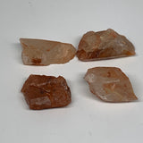 73.8g, 1"-1.8", 4pcs, Natural Red Quartz Crystal Terminated @Morocco, B11356