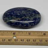 95.4g, 2.7"x1.6"x0.9", Sodalite Palm-Stone Crystal Polished Handmade, B21760
