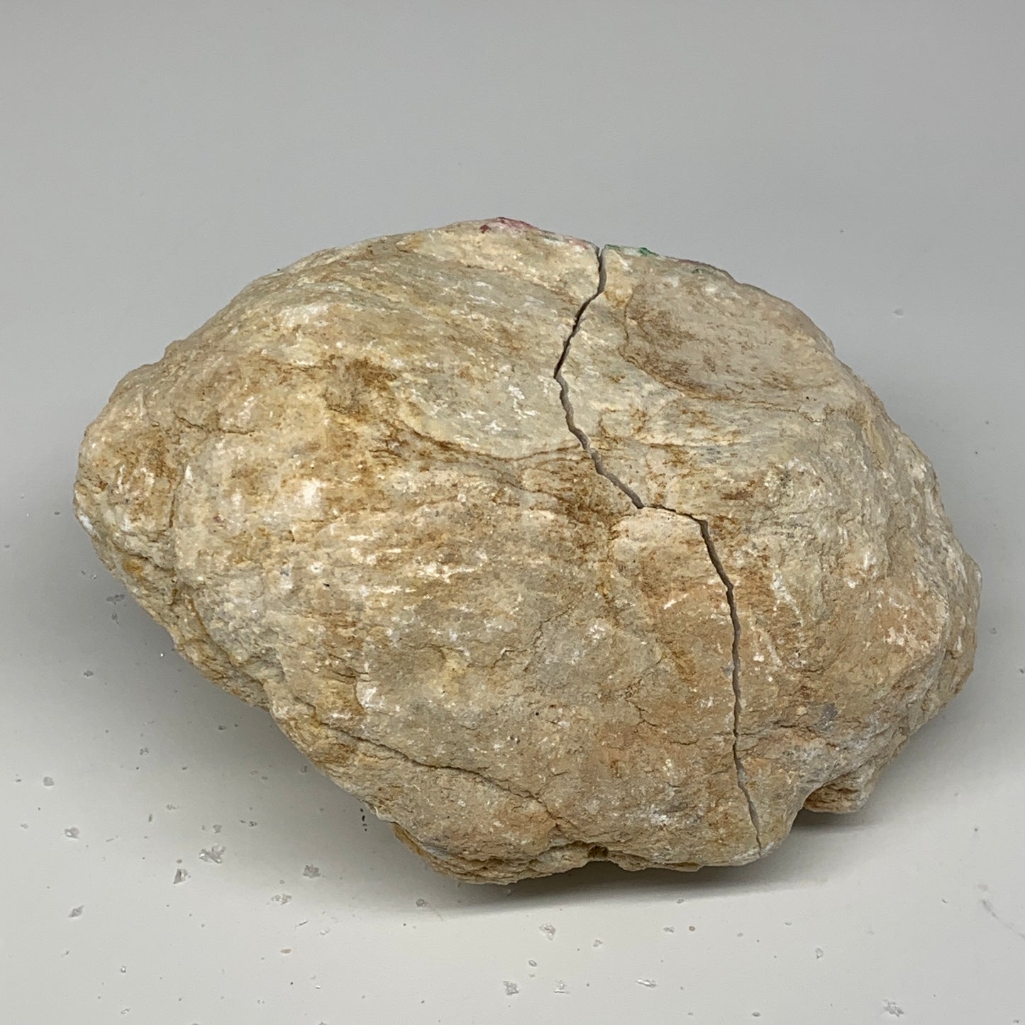 4.28 Lbs,6.8"x5.2"x3.8", 1 Pair, Natural Quartz Geodes Sculpture @Morocco,B10558