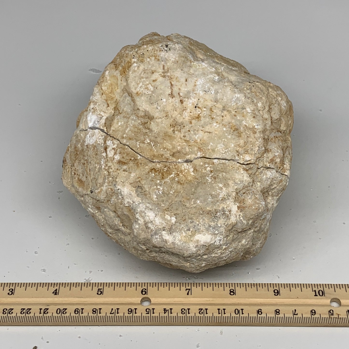 4.28 Lbs,6.8"x5.2"x3.8", 1 Pair, Natural Quartz Geodes Sculpture @Morocco,B10558