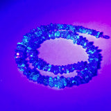 9-14mm, 103 Beads,Fluorescence Herkimer Style Diamond Quartz Beads Strand, DQ159