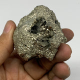 224.6g,2.8"x2"x1.8" Natural Untreated Pyrite Cluster Mineral Specimens,B19429