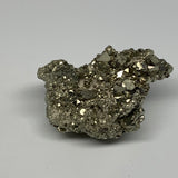 224.6g,2.8"x2"x1.8" Natural Untreated Pyrite Cluster Mineral Specimens,B19429